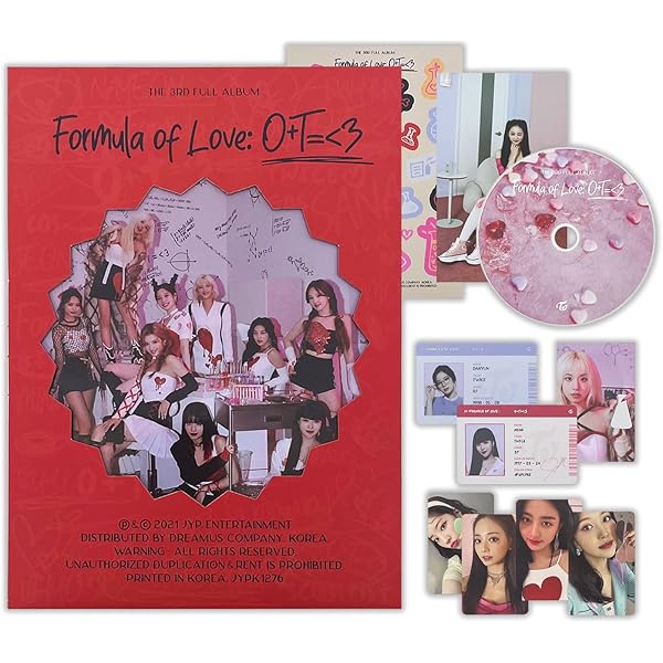 TWICE - Formula Of Love: O+T=<3 (Result File Version) (incl